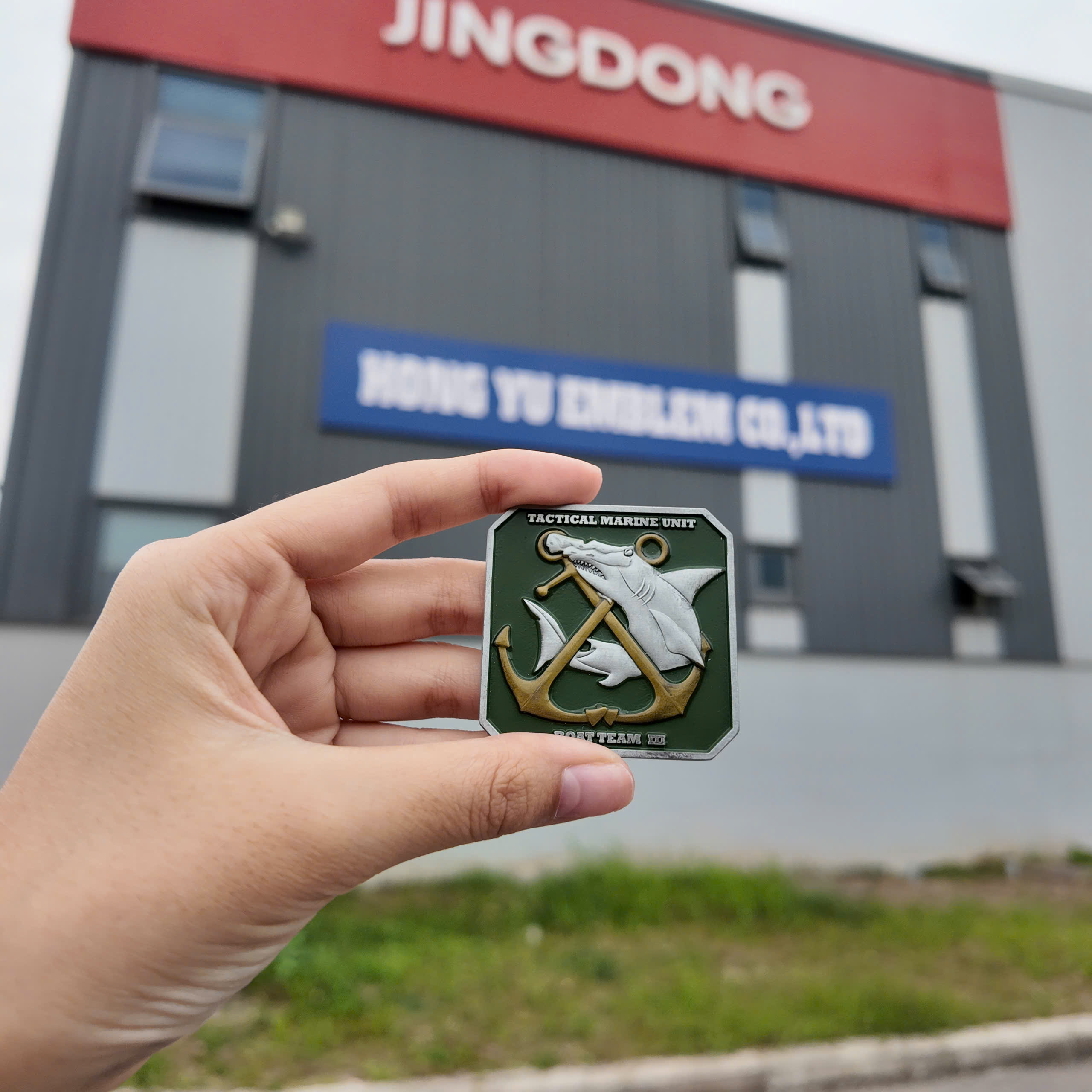 Custom 3D Challenge Coin 4