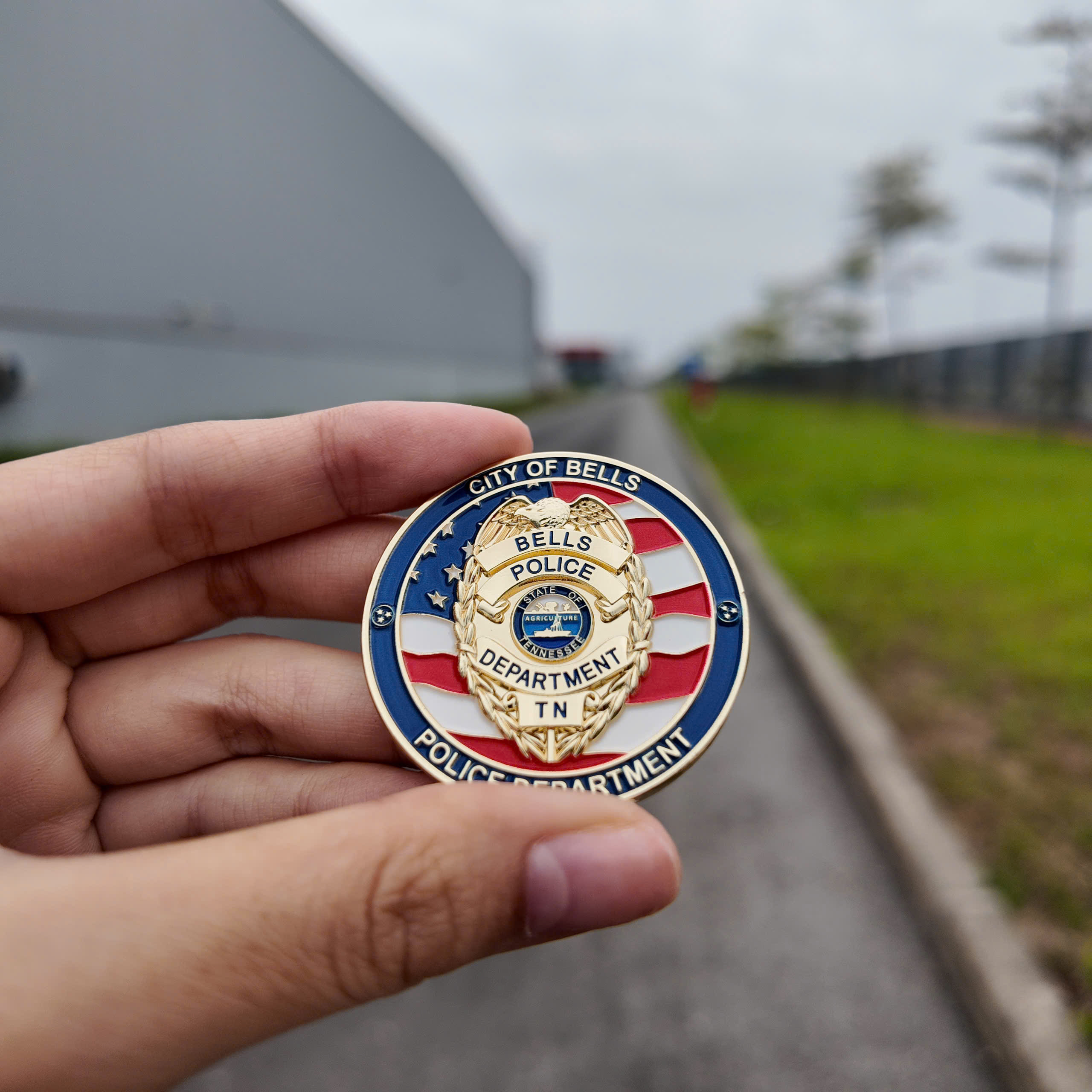 Custom 3D Challenge Coin 5