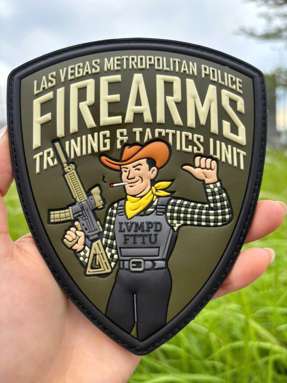 Custom 3D PVC Patch