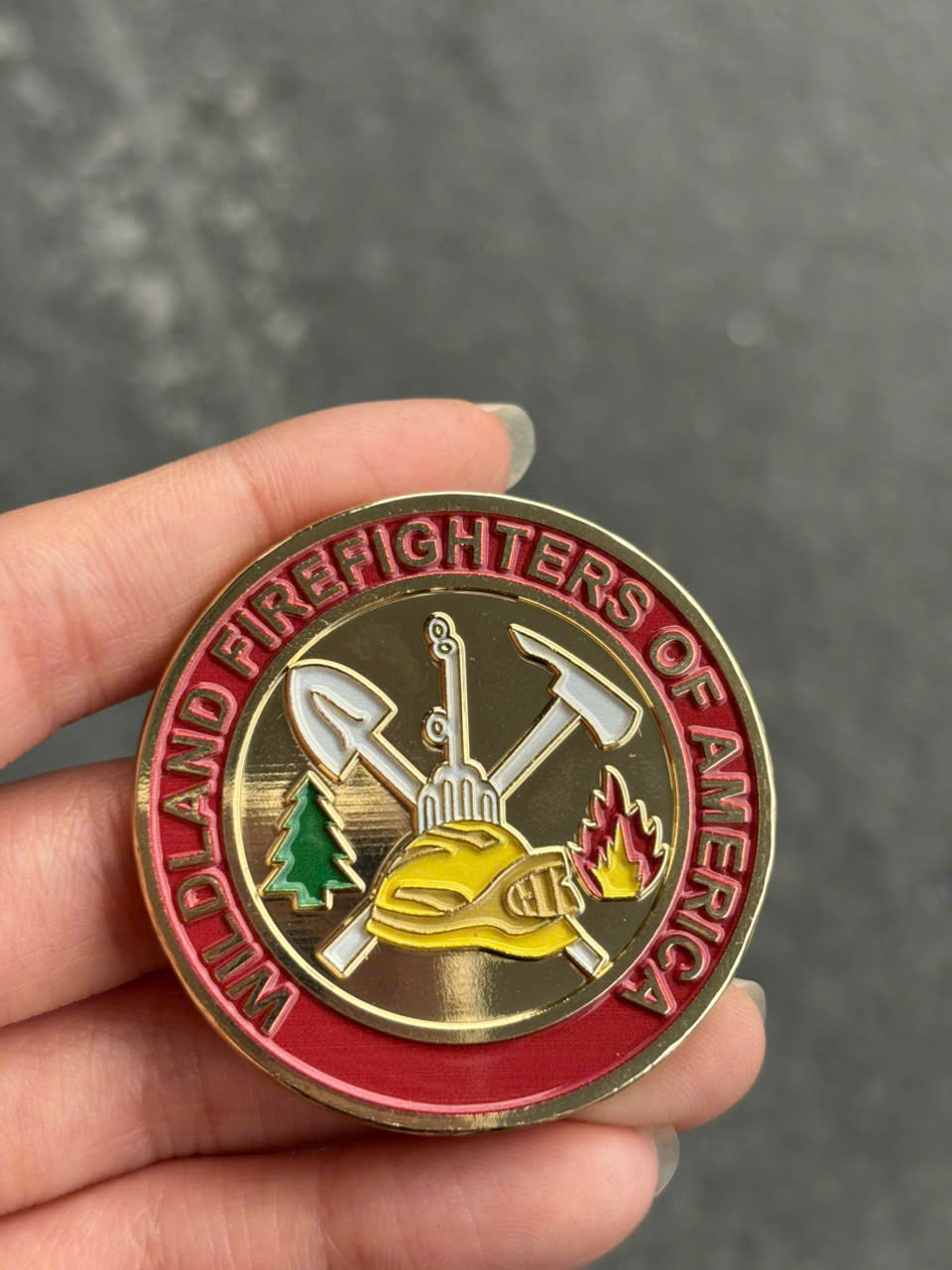 Custom 2D Challenge Coin 3