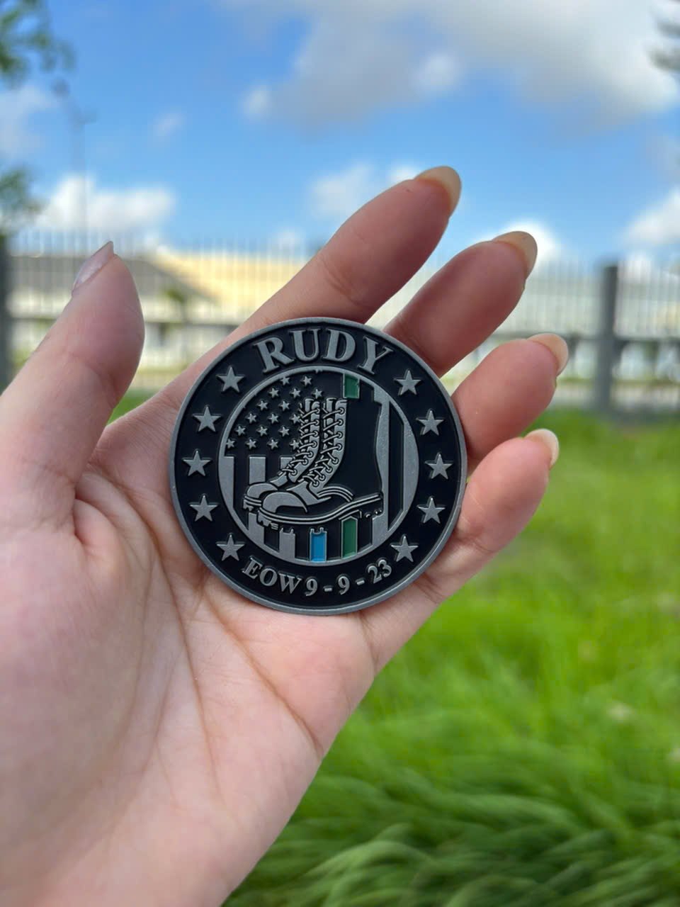 Custom 2D Challenge Coin